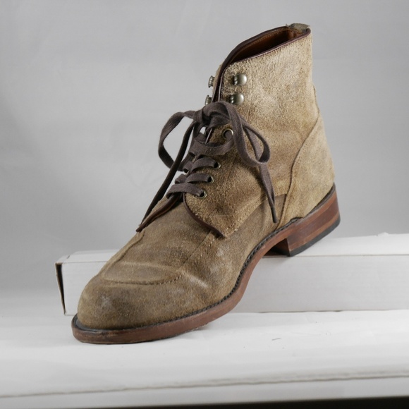 frye suede boots mens